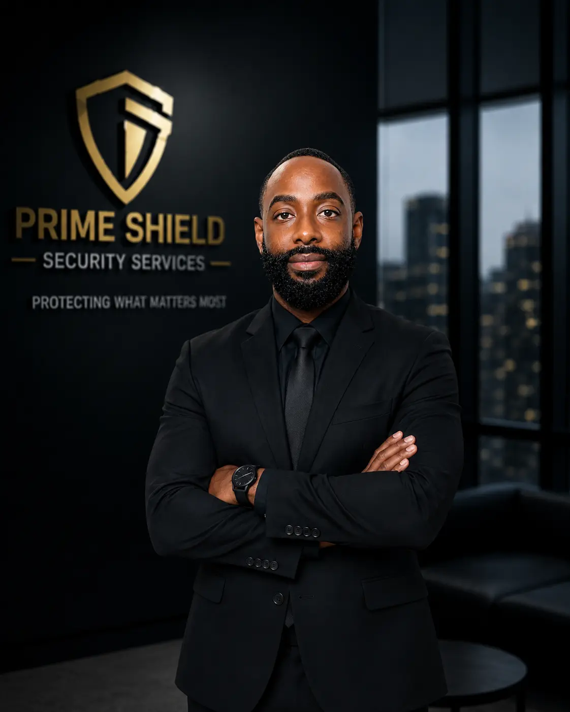 Terrance G. Moore, founder and owner of Prime Shield Security